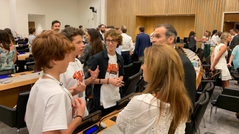 Jovens participantes da Turma do Jiló